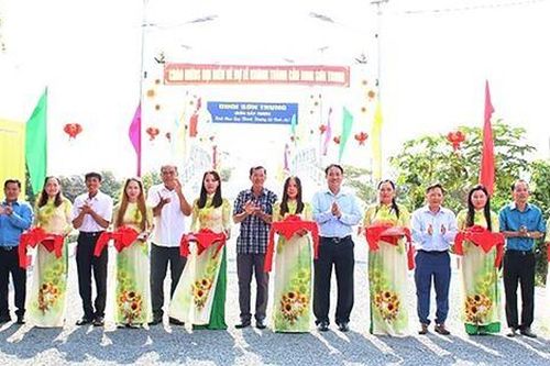 Châu Thành huy động sức dân phát triển hạ tầng giao thông