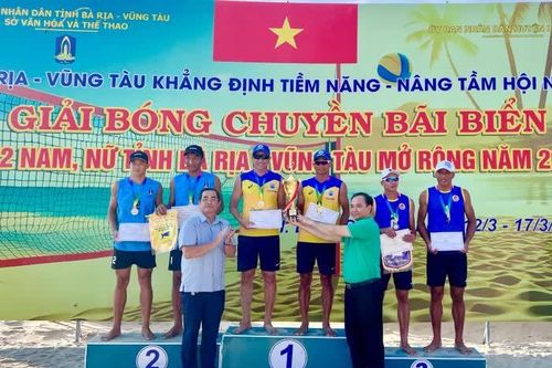 Giải bóng chuyền bãi biển 2x2 nam, nữ Bà Rịa-Vũng Tàu mở rộng: Đội tuyển Sanvinest Khánh Hòa giành 1 huy chương Vàng, 1 huy chương Bạc