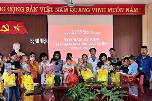 Bệnh viện Phục hồi chức năng tỉnh tổ chức nhiều hoạt động hưởng ứng ngày Công tác xã hội Việt Nam
