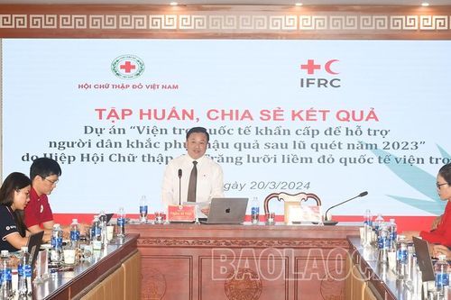 Chia sẻ kinh nghiệm triển khai dự án hỗ trợ người dân khắc phục hậu quả sau lũ quét năm 2023
