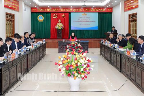 Ủy ban Tư pháp của Quốc hội khảo sát việc chấp hành pháp luật về tư pháp người chưa thành niên