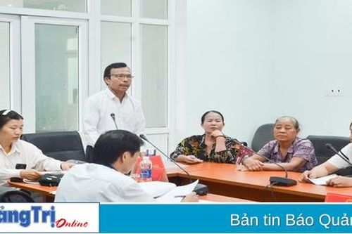 Làm tốt công tác tiếp công dân, giải quyết khiếu nại, tố cáo