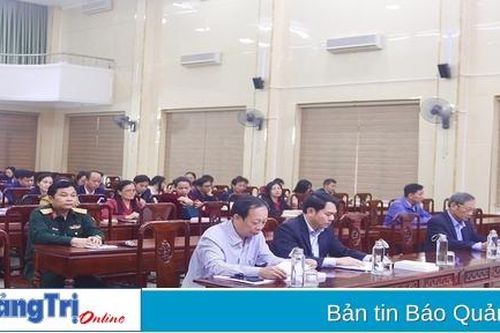 Hội nghị báo cáo viên Tỉnh ủy lần thứ 12, nhiệm kỳ 2020 - 2025
