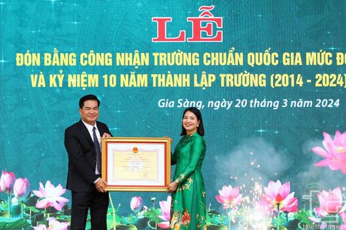 Trường Tiểu học và THCS 915 Gia Sàng: Kỷ niệm 10 năm thành lập và đón chuẩn Quốc gia mức độ 2