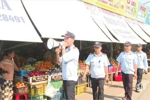 An ninh trật tự, phòng, chống cháy nổ ở chợ Đông Ba: Mô hình cần được nhân rộng