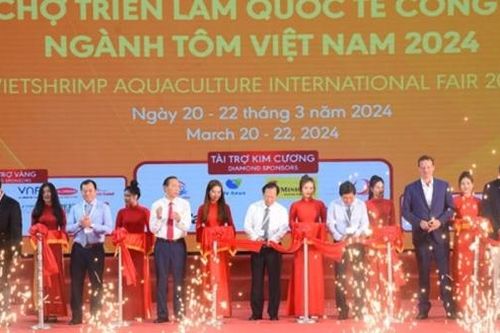 150 doanh nghiệp tham gia Hội chợ Triển lãm Quốc tế công nghệ ngành tôm Việt Nam lần thứ 5