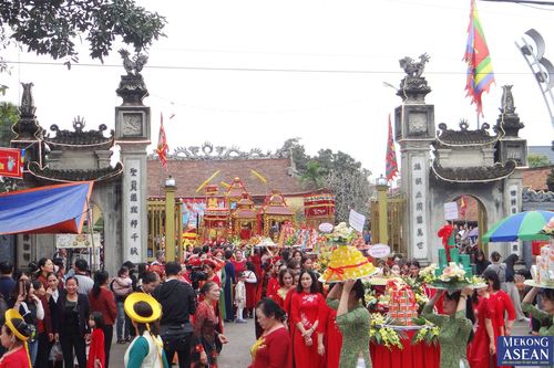 Khai hội truyền thống đền - chùa Cậy năm 2024 ở Hải Dương
