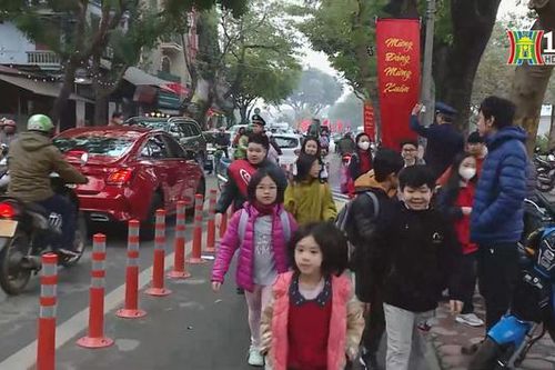 Băn khoăn hiệu quả lâu dài của mô hình cổng trường ATGT