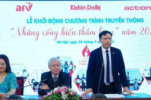 Khởi động Chương trình truyền thông 'Những cống hiến thầm lặng' năm 2024