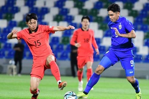 U23 Thái Lan thua tối thiểu trước Hàn Quốc