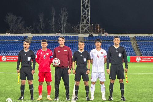 U23 Việt Nam thắng U23 Tajikistan 1-0 trong trận giao hữu đầu tiên