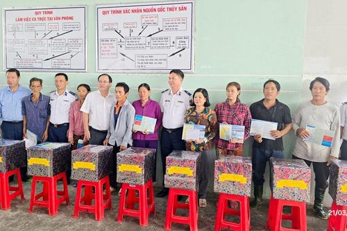 Kiên Giang phối hợp cảnh sát biển siết chặt quản lý chống khai thác IUU