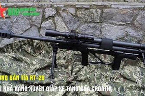 Súng bắn tỉa RT-20 có khả năng xuyên giáp xe tăng