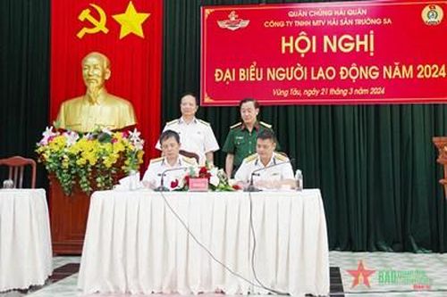 Hội nghị đại biểu người lao động Công ty Hải sản Trường Sa năm 2024