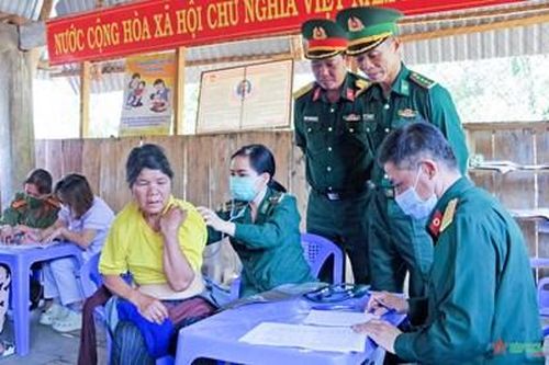 Kon Tum: Các đơn vị lực lượng vũ trang ra quân làm công tác dân vận năm 2024