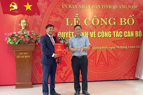 Ông Đinh Văn Hồng giữ chức Giám đốc Vườn quốc gia Sông Thanh
