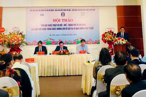 Văn học nghệ thuật Hà Nội - Huế - TPHCM luôn phát huy vai trò dòng chủ lưu