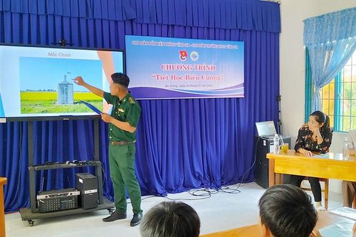 An Giang đưa 'Tiết học biên cương' vào trường học
