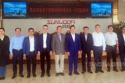 Tập đoàn điện tử Sunwoda (Trung Quốc) xúc tiến đầu tư vào Bắc Ninh