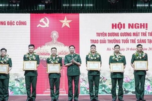 Vinh danh gương mặt trẻ tiêu biểu trong lực lượng Đặc công