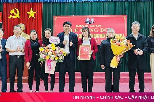 Thành lập Chi bộ Quỹ tín dụng nhân dân Sơn Kim 1