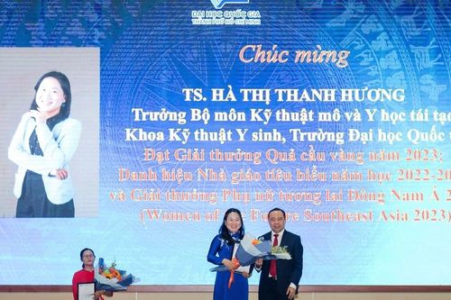 Tiến sỹ Hà Thị Thanh Hương - Người ươm mầm tài năng cho ngành kỹ thuật y sinh