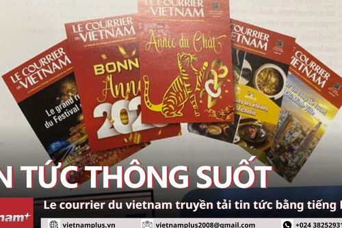 Báo Le Courrier du Vietnam: Giữ 'dòng chảy' thông tin tiếng Pháp thông suốt