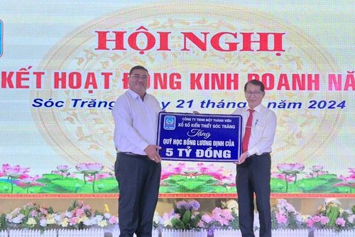 XSKT Sóc Trăng thực hiện công tác xã hội hơn 18,3 tỷ đồng