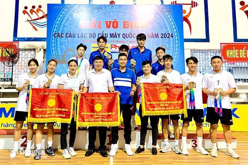 Đồng Nai giành huy chương vàng đội tuyển 4 nam tại Giải Vô địch Cầu mây các Câu lạc bộ quốc gia