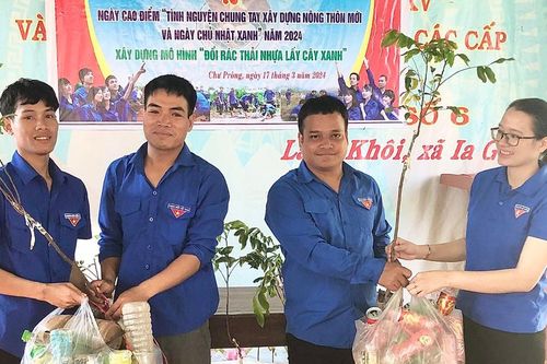 Tuổi trẻ Chư Prông góp sức bảo vệ môi trường