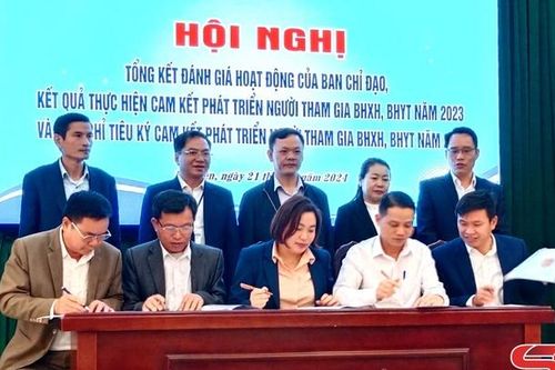 Phù Yên giao chỉ tiêu phát triển người tham gia BHXH, BHYT năm 2024