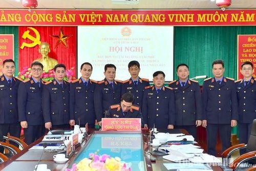 Cụm Thi đua số 3 Viện Kiểm sát nhân dân tối cao ký kết giao ước thi đua