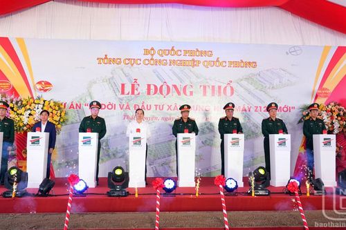 Động thổ Dự án xây dựng Nhà máy Z127 mới