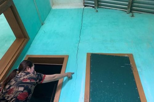 Tạm dừng thi công Quốc lộ 12A làm nứt nhà dân