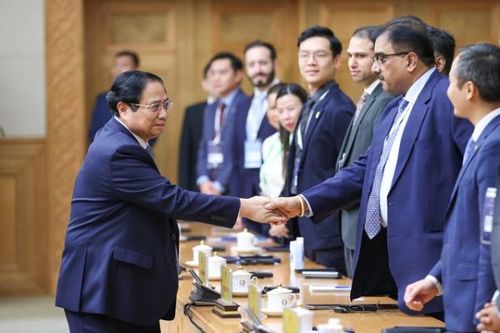 Thủ tướng Phạm Minh Chính tiếp đại diện 60 tập đoàn hàng đầu của Hoa Kỳ