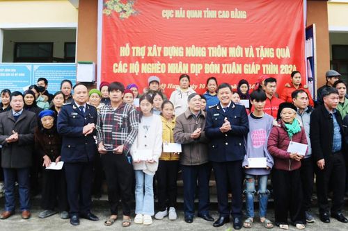 Hải quan tỉnh chung tay xây dựng nông thôn mới