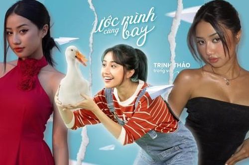 Ngỡ ngàng trước sắc vóc ngoài đời của Trịnh Thảo - nữ chính 'Ước Mình Cùng Bay'