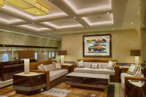 Bên trong chiếc máy bay tư nhân lớn nhất thế giới được ví như 'biệt thự trên bầu trời'