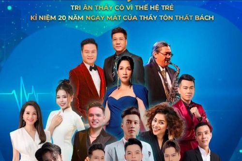 Giao lưu nghệ thuật 'Thầy tôi' tri ân 20 năm ngày mất của thầy Tôn Thất Bách
