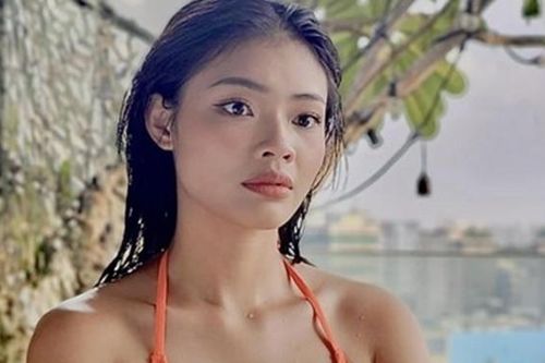 Cháu gái Trang Nhung: 'Tôi sượng khi quay cảnh hôn chú Huy Khánh'
