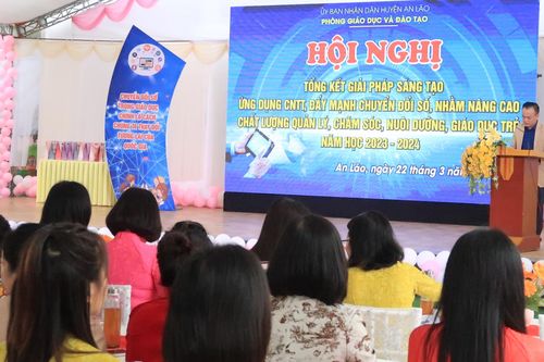 Hải Phòng đẩy mạnh ứng dụng CNTT nâng cao chất lượng giáo dục mầm non