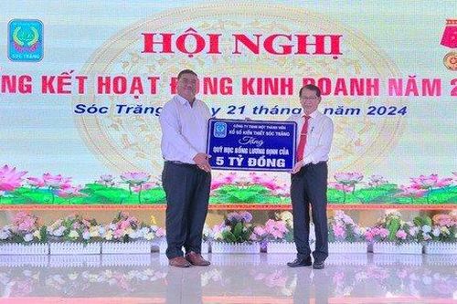 Một doanh nghiệp đóng góp trên 18 tỷ đồng cho công tác an sinh xã hội