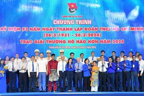 TP.HCM: 12 tập thể nhận giải thưởng Hồ Hảo Hớn