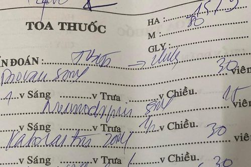 Xử phạt bác sĩ không ghi đơn thuốc rõ ràng: Có quy định sao khó áp dụng?