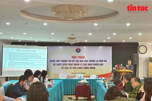 Đề xuất ban hành Nghị quyết cấm sản xuất kinh doanh sản phẩm thuốc lá mới