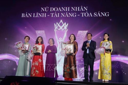 Vinh danh các nữ doanh nhân xuất sắc của Thành phố Hồ Chí Minh