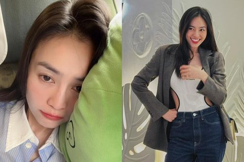 Lan Ngọc lộ diện trong trạng thái bơ phờ trước ngày sang Úc du học