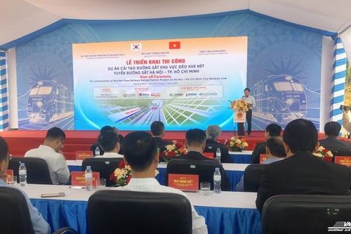 Phát lệnh thi công dự án cải tạo đường sắt đèo Khe Nét hơn 2.000 tỷ đồng