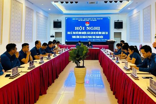 Giao ban công tác Đoàn và phong trào thanh niên khu vực miền Trung-Tây Nguyên