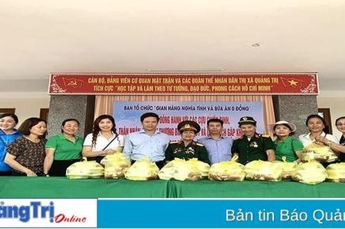 Chung sức xây dựng thị xã Quảng Trị giàu đẹp, văn minh, nghĩa tình
